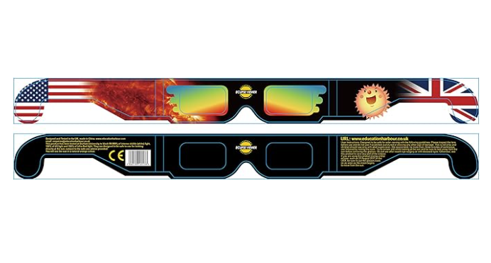 Plastic Eclipse Shades