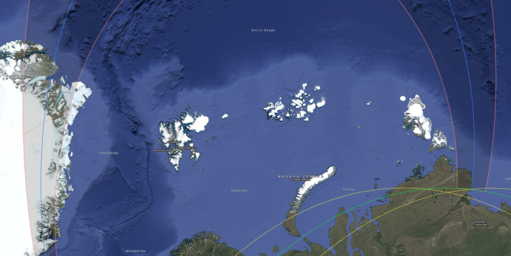 Total Solar Eclipse 2026 - High Arctic Regions. Courtesy of Xavier Jubier